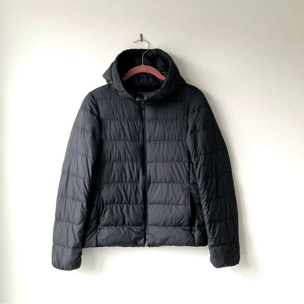 Uniqlo Black Puffer Jacket - Picture 10 of 14